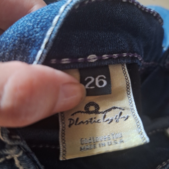 Y2K lowrise bootcut jeans from Plastic By Gly - Picture 12 of 13